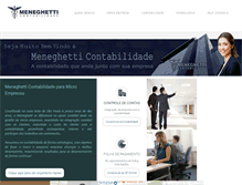 Tablet Screenshot of meneghetti.cnt.br